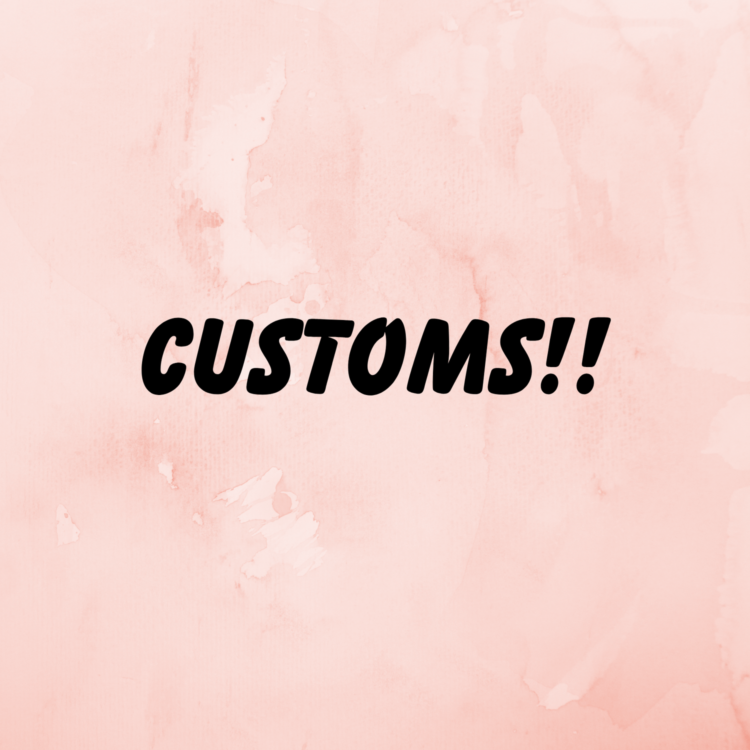 Customs